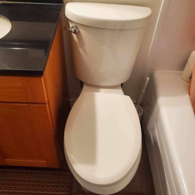 Residential bathroom plumbing repair and pipe replacement